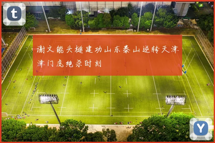 谢文能头槌建功山东泰山逆转天津津门虎绝杀时刻